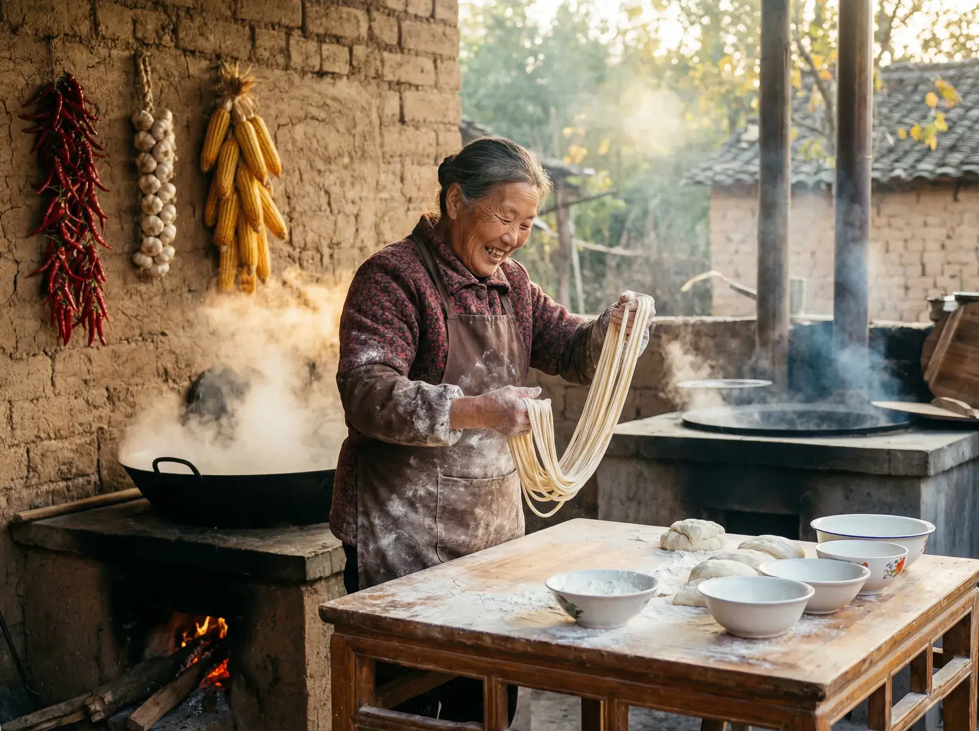 农家大嫂手擀面 - 拍摄指南by制造机推T 乡村美食